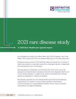 2021 rare disease study