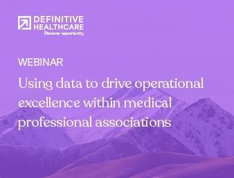 Using data to drive operational excellence within medical professional associations