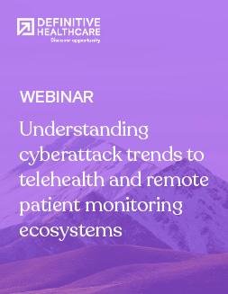 Understanding cyberattack trends to telehealth and remote patient monitoring ecosystems